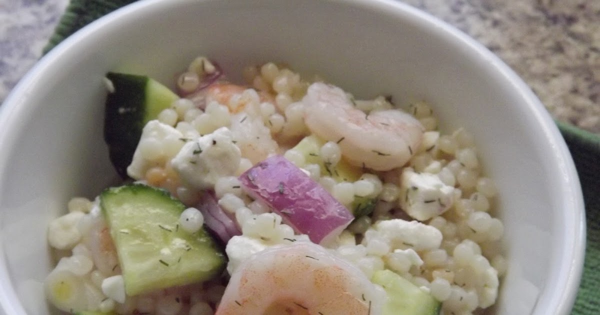At Home Bistro Couscous and Shrimp Salad